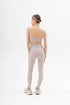 Basic Ribbed Leggings Cream